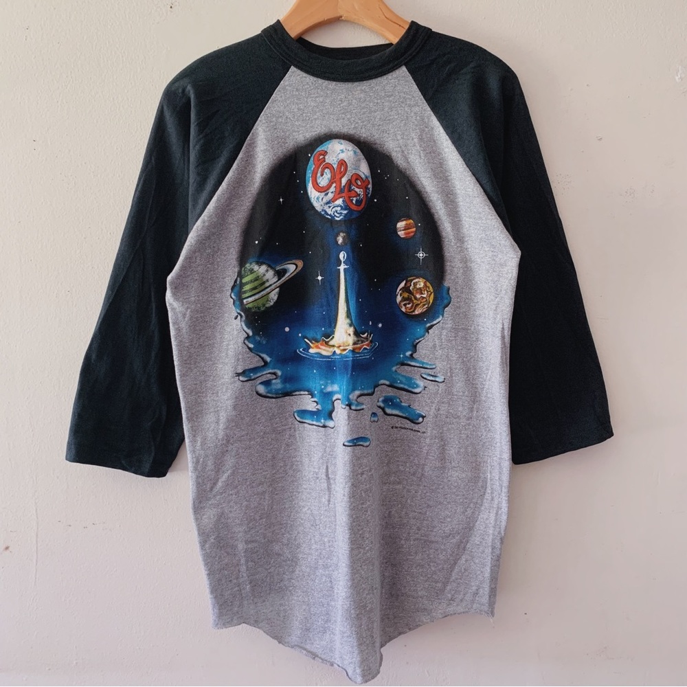 1981 ELECTRIC LIGHT ORCHESTRA TIME TOUR RAGLAN TEE